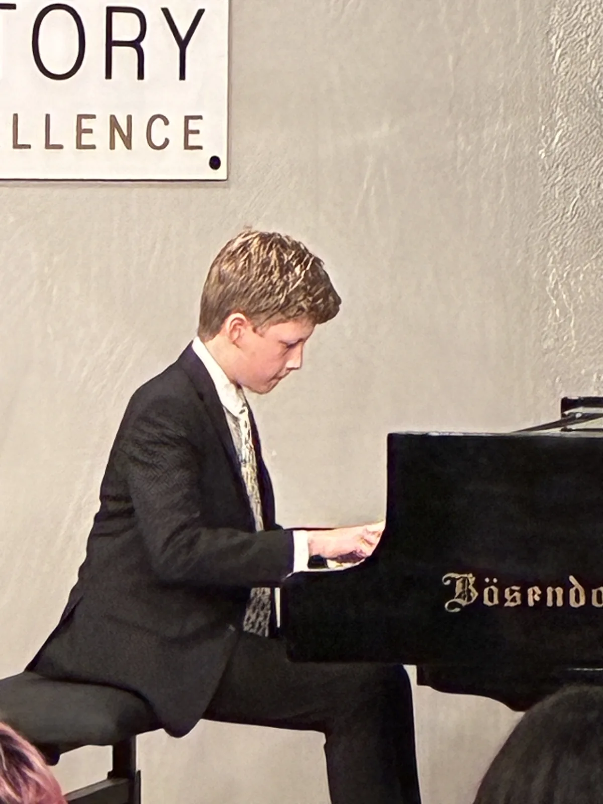 Competition first-place performance.